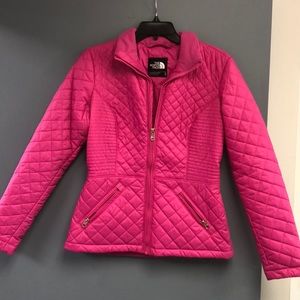 Pink North Face Coat